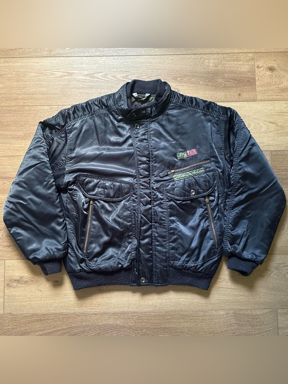 Vintage Military MA-1 style bomber jacket
special force tactical air command